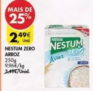 Oferta de Nestum -  Zero Arroz por 2,49€ em Pingo Doce