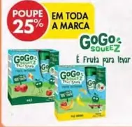 Oferta de Gogo Squeez - Fruta Para Levarem Pingo Doce