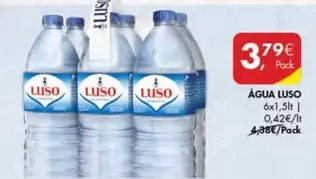 Oferta de Luso - Agua por 3,79€ em Pingo Doce