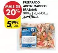 Oferta de Brasmar - Preparado Arroz Marisco por 5,99€ em Pingo Doce