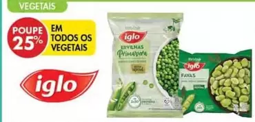 Oferta de Iglo - Em Todos Os Vegetaisem Pingo Doce