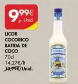 Oferta de Licor Cocorico Batida De Coco por 9,99€ em Pingo Doce