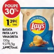 Oferta de Lay's - Batata Frita por 1,39€ em Pingo Doce