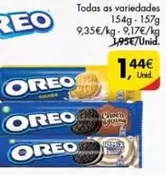 Oferta de Oreo - Todas As Variedades por 1,44€ em Pingo Doce