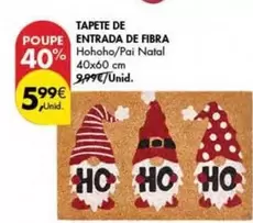 Oferta de Tapete De Entrada De Fibra por 5,99€ em Pingo Doce