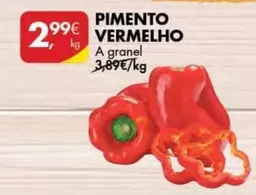 Oferta de A+ - Pimento Vermelho por 2,99€ em Pingo Doce