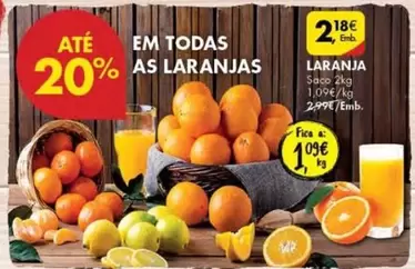 Oferta de As - Laranja por 1,09€ em Pingo Doce