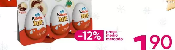 Oferta de Kinder - Preco Medioem Pepco