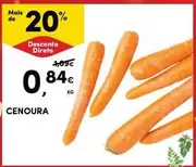 Oferta de Cenoura por 0,84€ em Continente