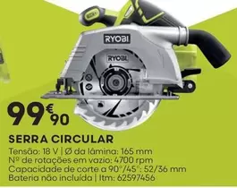 Oferta de A+ - Serra Circular por 99,9€ em Bricomarché