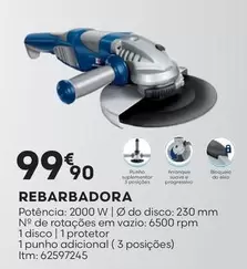 Oferta de Rebarbadora por 99,9€ em Bricomarché