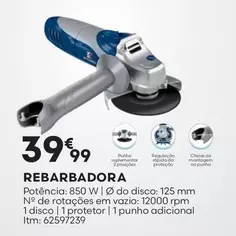 Oferta de Rebarbadora por 39,99€ em Bricomarché