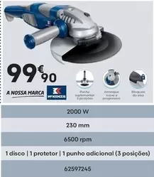 Oferta de A Nossa Marca por 99,9€ em Bricomarché