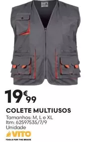 Oferta de Vito - Colete Multiusos por 19,99€ em Bricomarché