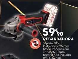 Oferta de Rebarbadora por 59,9€ em Bricomarché