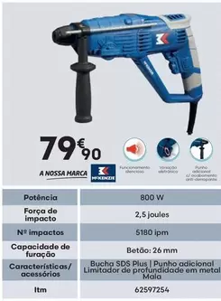 Oferta de A+ - Força De Impacto por 79,9€ em Bricomarché