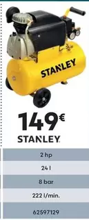 Oferta de Stanley - 2hp 625971229 por 149€ em Bricomarché