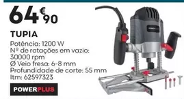 Oferta de Tupia por 64,9€ em Bricomarché