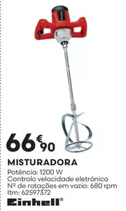 Oferta de Einhell - Misturadora por 66,9€ em Bricomarché