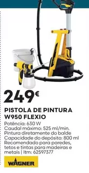 Oferta de Pistola De Pintura W950 por 249€ em Bricomarché