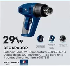 Oferta de Decapador por 29,99€ em Bricomarché