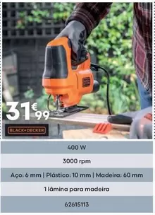 Oferta de Black & Decker - Black Decker por 31,99€ em Bricomarché