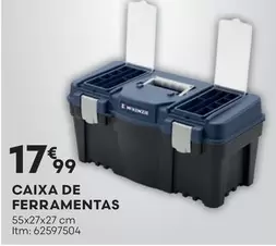 Oferta de Caixa De Ferramentas por 17,99€ em Bricomarché