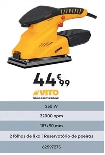 Oferta de Vito - 2 Folhas De Lixa | Reservatorio De Poeiras por 44,99€ em Bricomarché