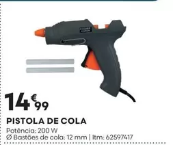 Oferta de Pistola De Cola por 14,99€ em Bricomarché