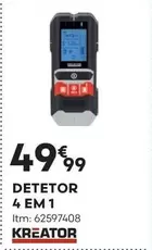 Oferta de Detetor 4 Em 1 por 49,99€ em Bricomarché