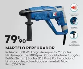 Oferta de Martelo Perfurador por 79,9€ em Bricomarché