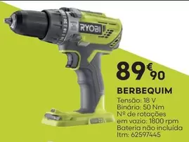 Oferta de Berbequim por 89,9€ em Bricomarché