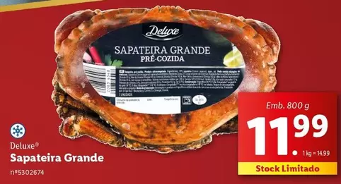 Oferta de Deluxe - Sapateira Grande por 11,99€ em Lidl