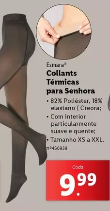 Oferta de Esmara - Collants Termicas Para Senhora por 9,99€ em Lidl