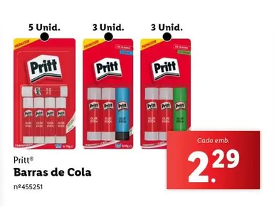 Oferta de Barras De Cola por 2,29€ em Lidl