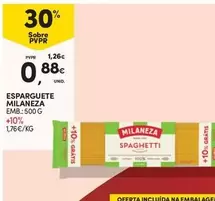 Oferta de Milaneza - Esparguete por 0,88€ em Continente