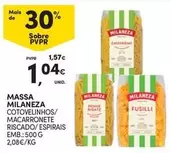 Oferta de Milaneza - Massa por 1,04€ em Continente