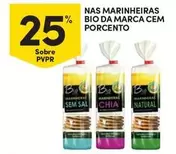 Oferta de Cem Porcento - Nas Marinheiras Bio Da Marcaem Continente