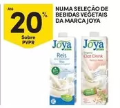 Oferta de Joya - Numa Selecao De Bebidas Vegetais Da Marcaem Continente