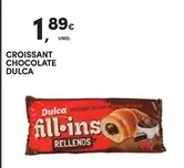 Oferta de Dulca - Croissant Chocolate por 1,89€ em Continente