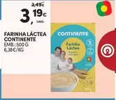 Oferta de Continente - Farinha Lactea por 3,19€ em Continente