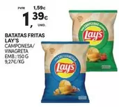 Oferta de Lay's -  Batatas Fritas por 1,39€ em Continente