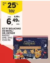 Oferta de Dr. Oetker - Kit P/ Bolachas De Natal/ por 6,49€ em Continente