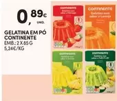 Oferta de Continente - Gelatina Em Po por 0,89€ em Continente