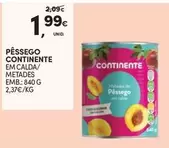 Oferta de Continente - Pêssego por 1,99€ em Continente