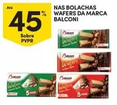 Oferta de Balconi - Nas Bolachas Wafersem Continente