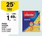 Oferta de Vileda - Pano por 1,49€ em Continente