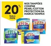 Oferta de Tampax - Nos Tampõesem Continente