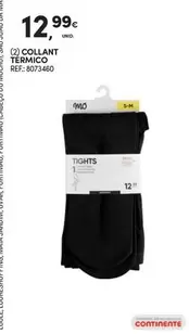 Oferta de Collant Térmico por 12,99€ em Continente