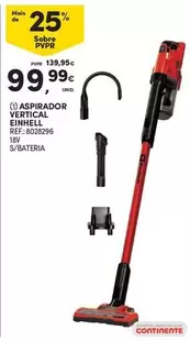 Oferta de Einhell - Aspirador Vertical por 99,99€ em Continente